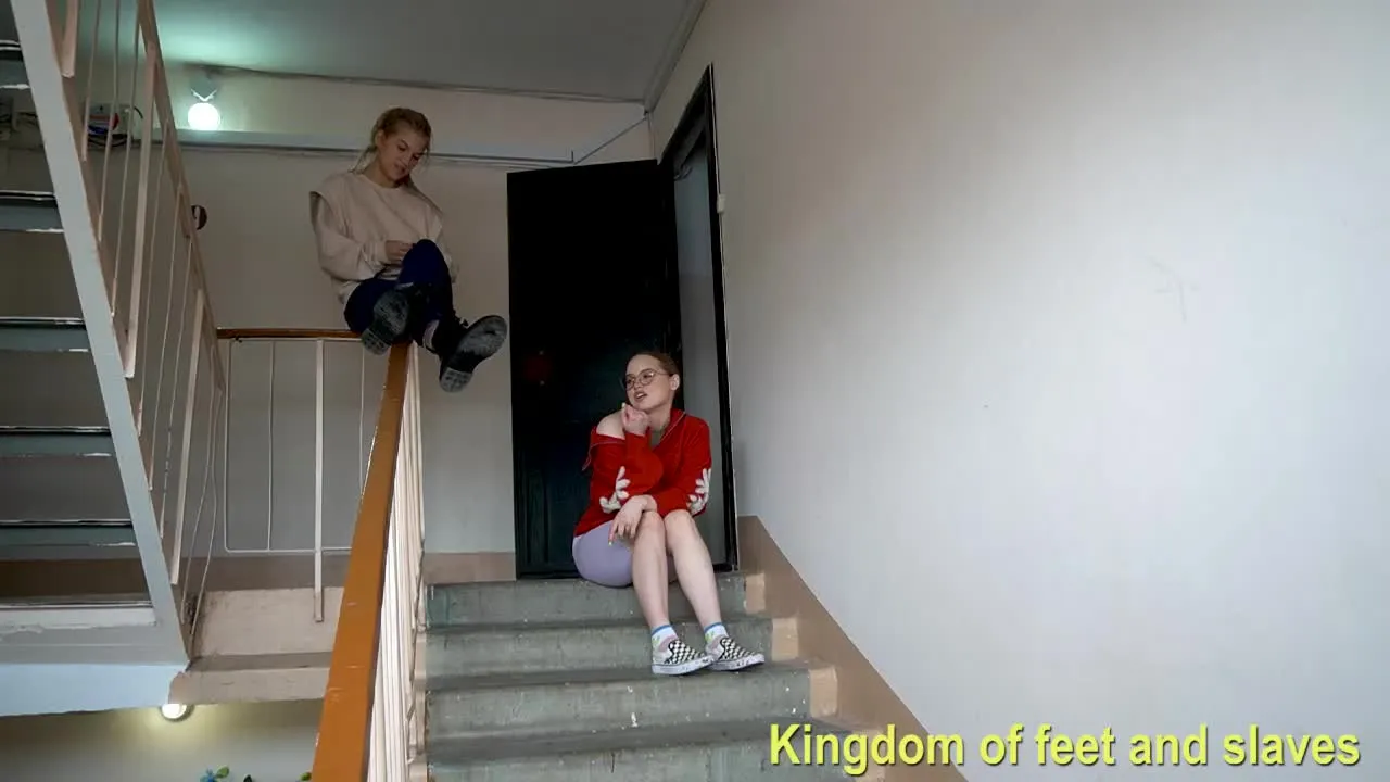 Humiliation of Astra in the entrance