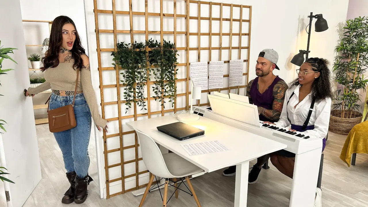 Piano Tutor Blowjob and Hardcore Sessions with Juan Lucho