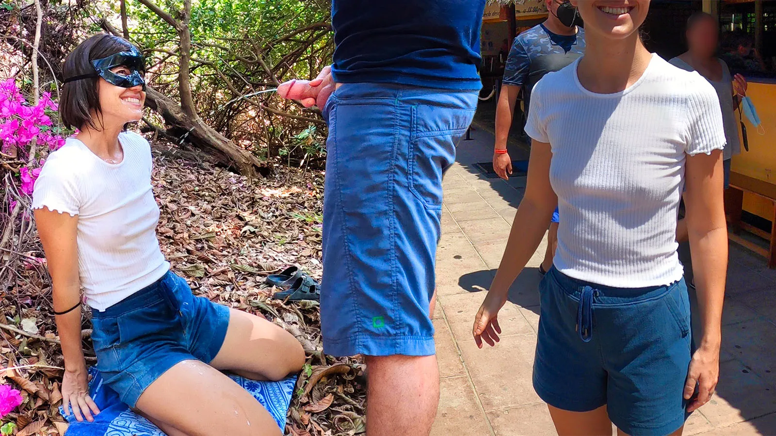 pissplay.com – Public Wet T-Shirt