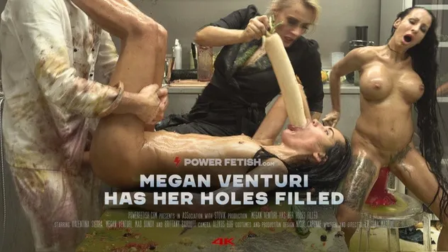 Power Fetish – Megan Venturi Has Her Holes Filled