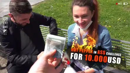 Extreme Streets – Hot Pepper in Ass Extreme Fetish Challenge