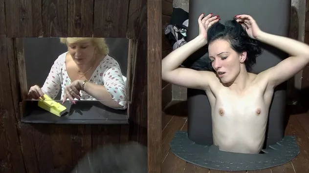 Czech Fantasy 1 – PART 1 – Bouncing Tits at the Gloryhole ,Glory hole